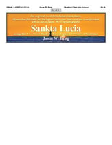 Sankta Lucia Handbell sheet music cover